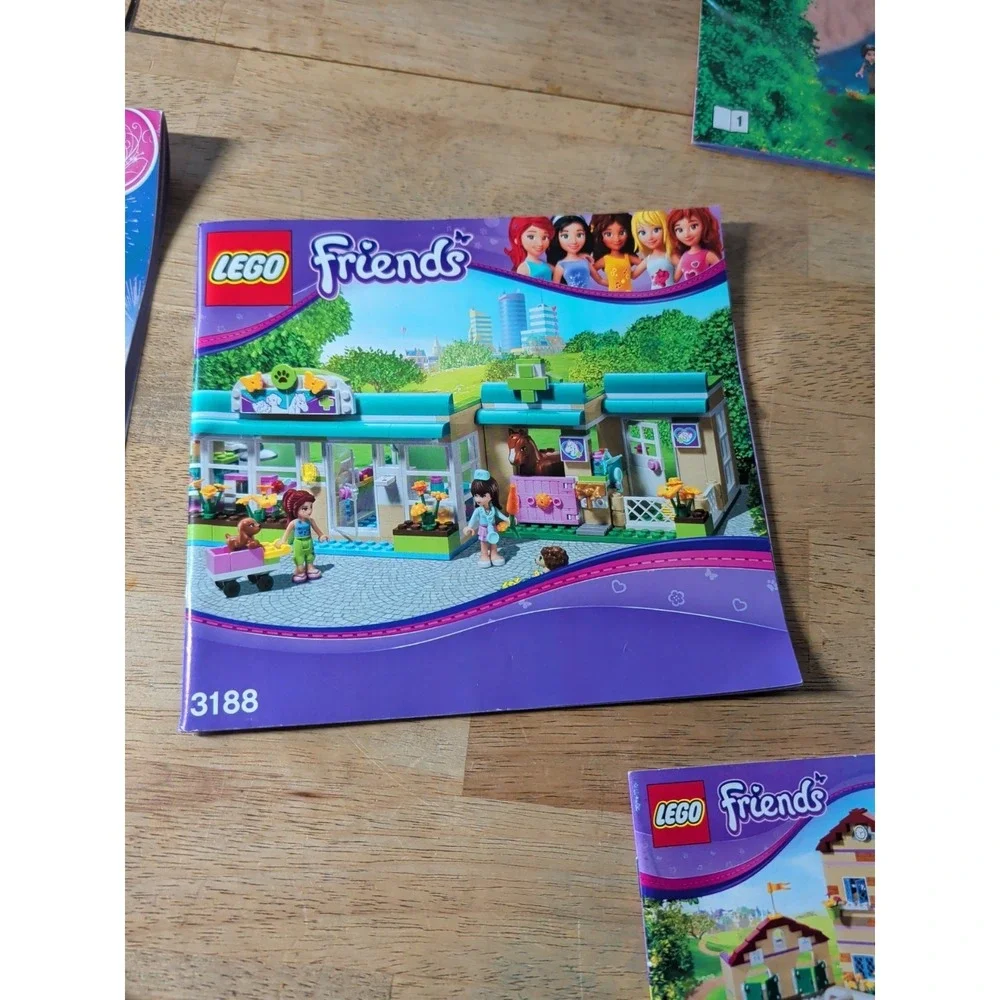 LEGO FRIENDS Instruction Manuals: Lot of‎ 16 Booklets, 41007 41055 3063 And More